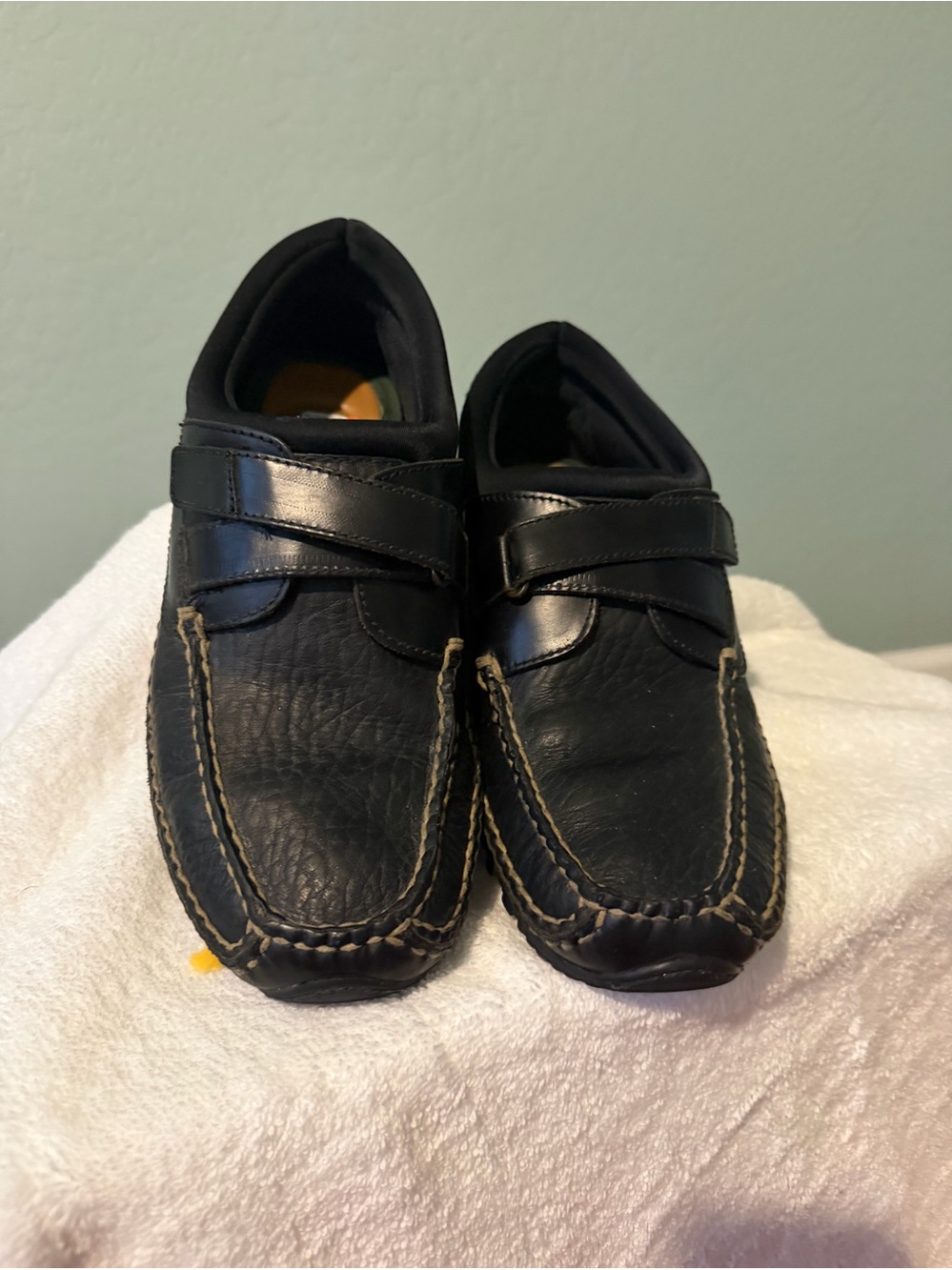 HS Trask Leather Driving Moc Loafer. Sz 12